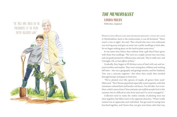 The Memorialist: Linda Miles, Netherton, England, illustrated by Amy Stewart