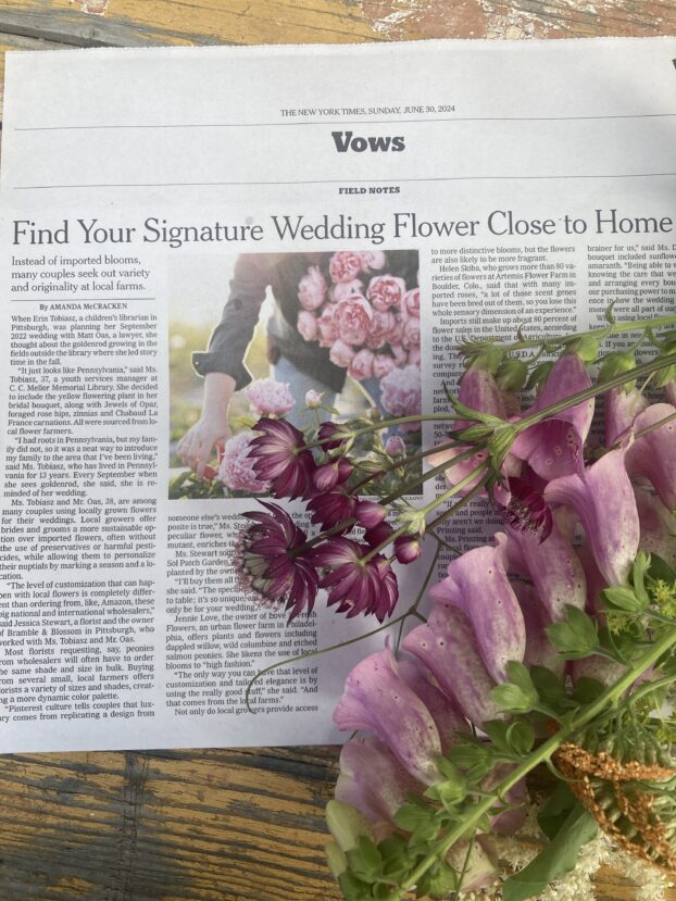 Slow Flowers in the NYT