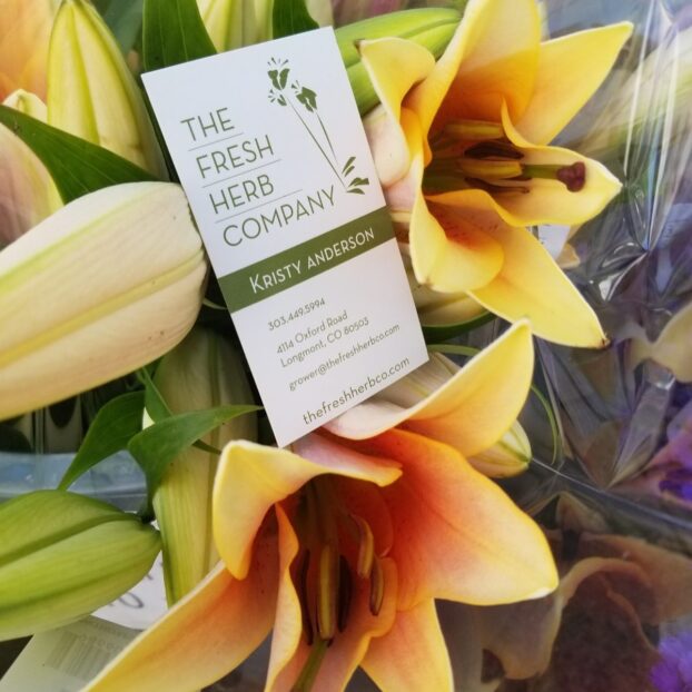 The Fresh Herb Co. lilies